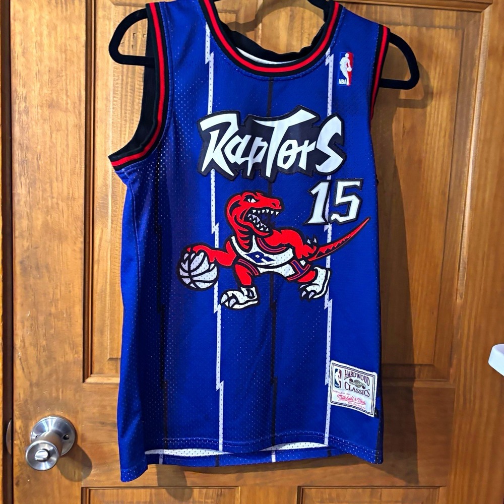 Vince Carter Toronto Raptors Mitchell & Ness Hardwood Classics Purple Jersey